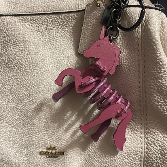 Coach Small Zuni Unicorn Bag Charm F23531 - Picture 10 of 10
